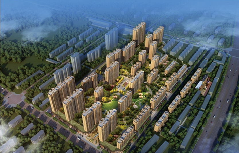 萊蕪地(dì)區(qū)：萊蕪·皇庭港灣二期工(gōng)程